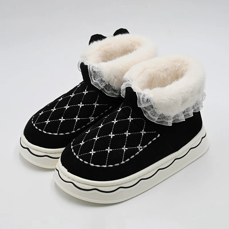 Krajka Bow Snow Boots