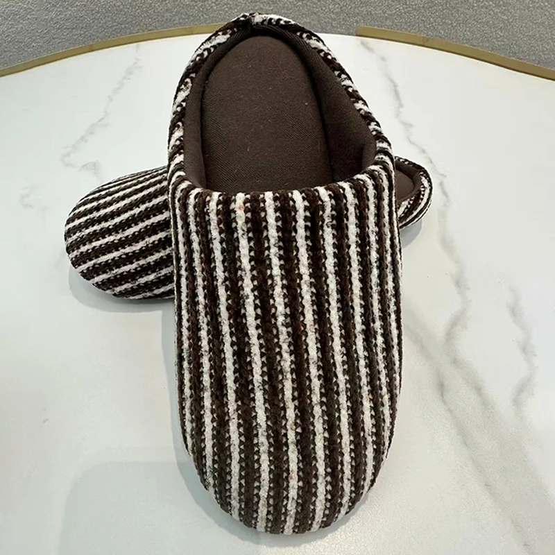 Domácí tiché bavlněné pantofle